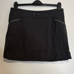 Athleta Black Metro Pull On Athletic Skort